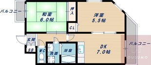 アイエムハイツの物件間取画像